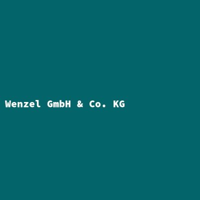 Manufacturer: Wenzel GmbH &amp; Co. KG