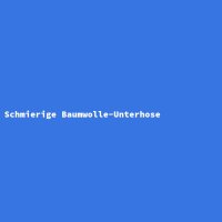 Schmierige Baumwolle-Unterhose