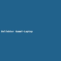 Beliebter Gummi-Laptop