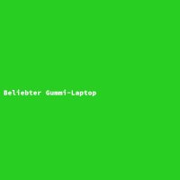 Beliebter Gummi-Laptop