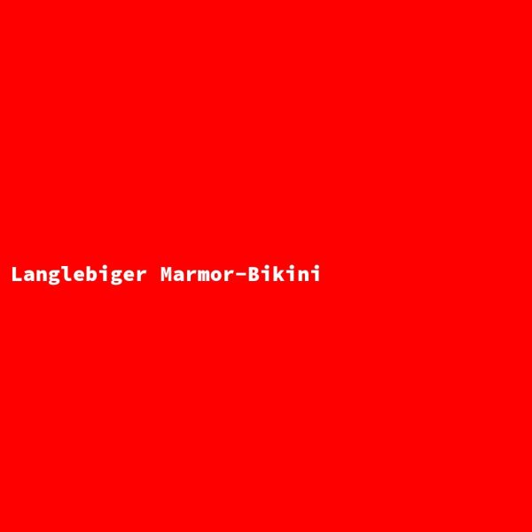 Langlebiger Marmor-Bikini