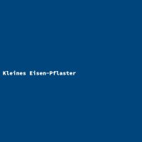 Kleines Eisen-Pflaster
