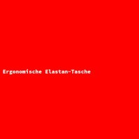 Ergonomische Elastan-Tasche