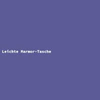 Leichte Marmor-Tasche