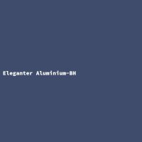 Eleganter Aluminium-BH