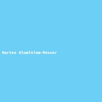 Hartes Aluminium-Messer
