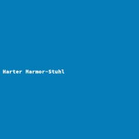Harter Marmor-Stuhl